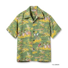 SUN SURF Lot No. SS39411 / RAYON HAWAIIAN SHIRT &ldquo;HAWAIIAN HULA&rdquo;画像