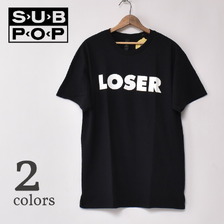SUB POP "LOSER" S/S PRINT TEE画像