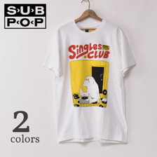 SUB POP / "SINGLES CLUB Vol.8" S/S PRINT TEE画像