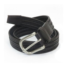 Hawk Company メッシュ編み ボンデッドレザー ベルト 1497画像