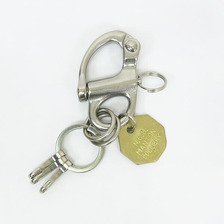 Hawk Company カラビナ キーホルダー キーフック ブラス 7551画像