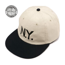 COOPERSTOWN BALL CAP NEWYORK STONE/BLACK NYA10画像
