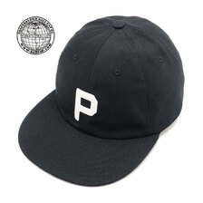 COOPERSTOWN BALL CAP PORTLAND BEAVERS 1947 BLACK PITC28画像