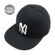 COOPERSTOWN BALL CAP NEWYORK BLACK YANKEES 1951 BLACK NYBYC35画像