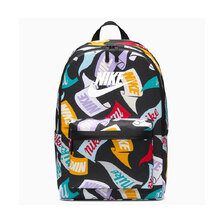 NIKE Pennant Toss Heritage Backpack Black/Multi HJ8322-010画像