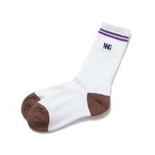 NANGA NNG Color Stripe Socks N2502-3H315Z画像