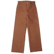 John Gluckow Lot JG-01 1910s Netmaker's Trousers ダック(ブラウン)画像