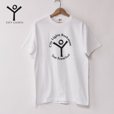 City Lights Bookstore "LOGO" S/S PRINT TEE画像