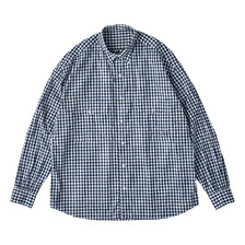 Porter Classic ROLL UP GINGHAM CHECK SHIRT PC-016-3355画像