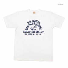 Buzz Rickson's GOVERNMENT ISSUE T-SHIRT - U.S. NAVAL TRAINING SCHOOL - BR79573画像