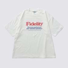 FIDELITY SCHEMES LOGO TUBE TEE 25575010画像