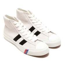 PRO-Keds ROYAL PLUS SUEDE HI WHITE PN1121WH画像