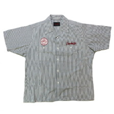 GANGSTERVILLE CIRCLE SIG - S/S WORK SHIRTS GSV5115画像