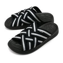 MALIBU SANDALS ZUMA LX MESH BLACK/SILVER/BLACK MS023001画像