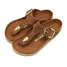 BIRKENSTOCK Gizeh Big Buckle Cognac 1018745画像