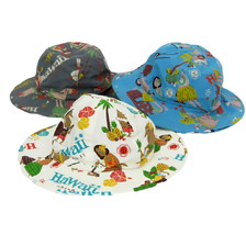 SUN SURF Lot No. SS02845 / COTTON SEERSUCKER HAT &ldquo;TRIP TO HAWAII&rdquo; by 柳原良平 with MOOKIE画像
