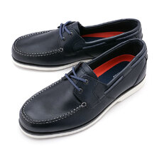 ROCKPORT SOUTH PORT BOAT SHOE DARK-BLUE RMF-B25S31W画像