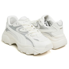 PUMA PULSAR LITE SHIMMERY WNS WARM WHITE 403720-01画像