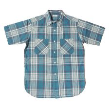 WAREHOUSE Lot 3056 SHORT SLEEVE CHECK WORK SHIRTS B柄(大チェック)画像