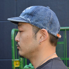 HIGHER Selvedge Denim Remaked Cap HT25006画像