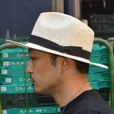 HIGHER T.W.Kenma Wide Brim Fedora HO24001画像