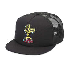 RVCA &times; Jesse Barba Barbacross Foamy Trucker Cap BF04A970画像