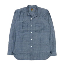 SUGAR CANE Mister Freedom HOMESTEDER Shirts"Indigo Jacquard" SC29468画像