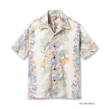 SUN SURF Lot No. SS39503 / COTTON LINEN SLUBYARN OPEN SHIRT &ldquo;COCO PALMS&rdquo;画像