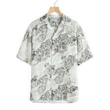 NIPOALOHA SILK CUPRO SHORT SLEEVE ALOHA SHIRT(百虎) N25-SCSH02画像