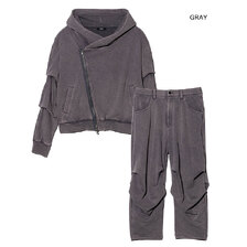 glamb Distorted Sweat Set Up GB0325-ST03画像
