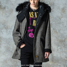 glamb High Neck Mods Coat GB0325-JKT12画像