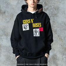 glamb GUNS N' ROSES Patchwork Hoodie GB0325-CS03画像
