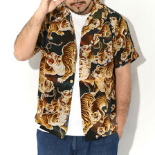 HOUSTON ALOHA SHIRT (百虎) 41173画像