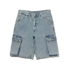 Levi's 478 BAGGY CARGO SHORTS LIGHT INDIGO 001GU0004画像