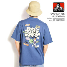 BEN DAVIS OVERLAP TEE C-25580018画像