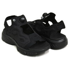 Reebok INSTAPUMP FURY SANDAL BLACK 100251112画像