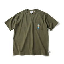 gym master 7.4oz レスラー刺繍ポケットTee G521790画像