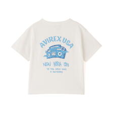 AVIREX FOAMINGT-SHIRT "AVIREX USA" 7835135609画像