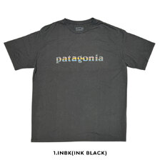 patagonia M's '73 TEXT LOGO ORGANIC T-SHIRT 37776画像