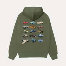 STUSSY Pickup Full Zip Hooded Sweat 1975130画像