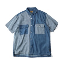 gym master ライトデニムシャツ G521732画像