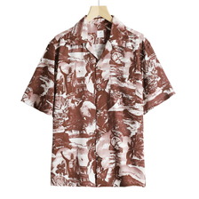 ANATOMICA HAWAIIAN SHIRT ALOHA TOWER 530-601-09画像