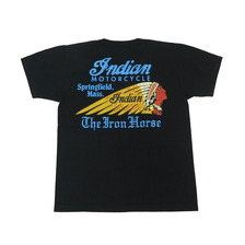INDIAN MOTORCYCLE THE IRON HORSE T-SHIRT IM79553画像