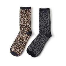Subciety Leopard socks 105-80929画像