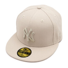 NEW ERA 59FIFTY Tonal Logo ニューヨーク・ヤンキース ストーン 14667473画像