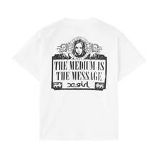 X-girl VINTAGE LABEL FACE LOGO S/S TEE 105252011039画像