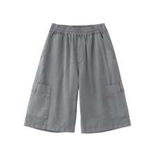 X-girl FADED FACE EASY HALF PANTS 105252031002画像