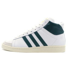 adidas JABBAR HI CLOUD WHITE/COLLEGIATE GREEN/OFF WHITE JI3444画像
