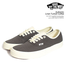 VANS Authentic Linen Turkish Coffee VN000D7YD4C画像