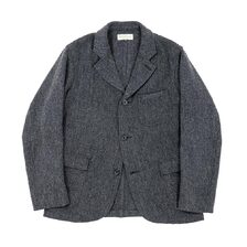 Workers Lounge Jacket, Wool Cotton Tweed画像
